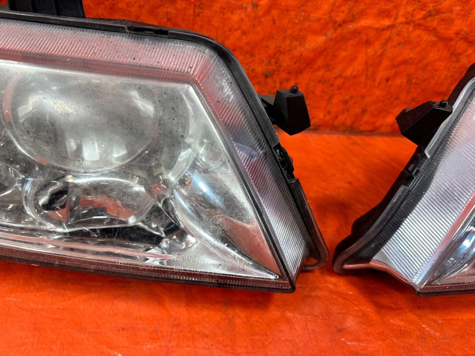 04 08 ACURA TSX   CRYSTAL HOUSING HEADLIGHTS HEADLAMPS   W/ BALLASTS #3307
