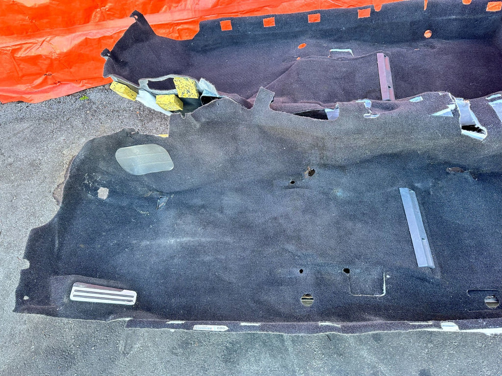 09 15 INFINITI G37 CONVERTIBLE   INTERIOR FLOOR CARPET RUG MAT   BLACK   OEM 2783