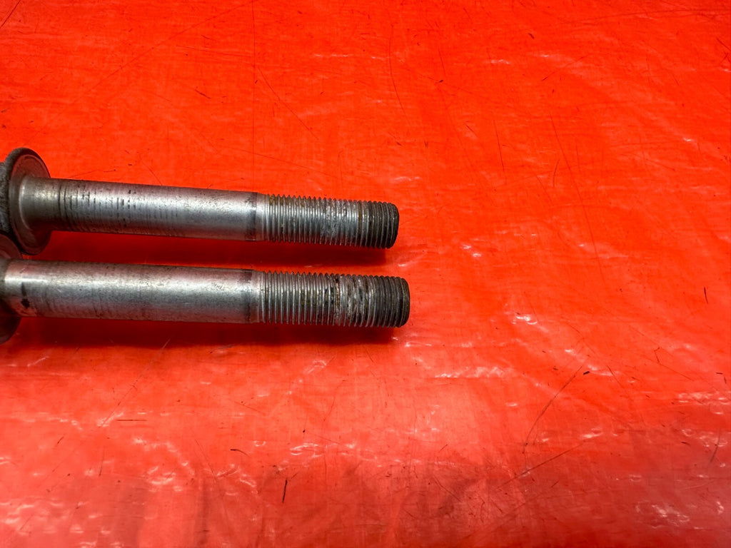 00 09 HONDA S2000   REAR SHOCKER ABSORBER LOWER MOUNTING BOLTS HARDWARE OEM #2241