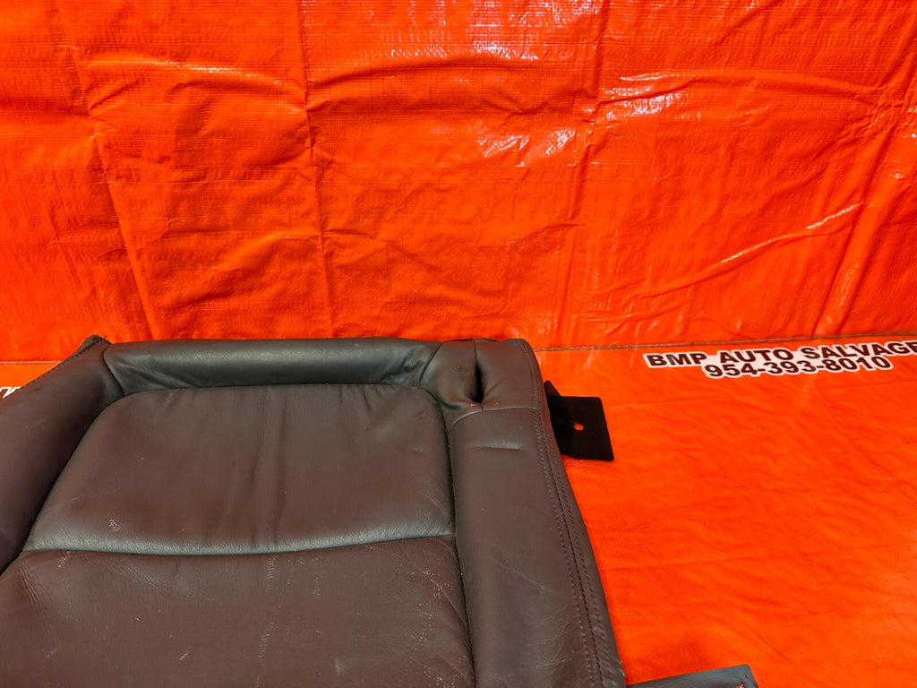 98 01 ACURA INTEGRA 2D GRAY RIGHT LOWER UPPER SEAT LEATHER SKIN OEM 2467