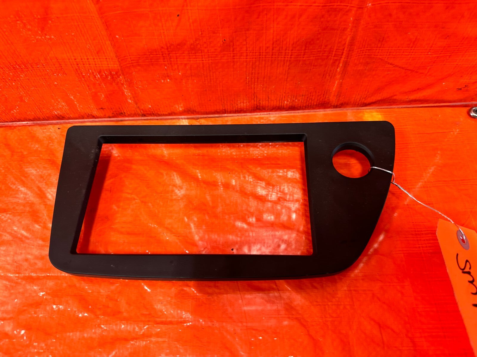 02 06 ACURA RSX TYPE S   AFTERMARKET DOUBLE DIN RADIO FACE PLATE   #2713
