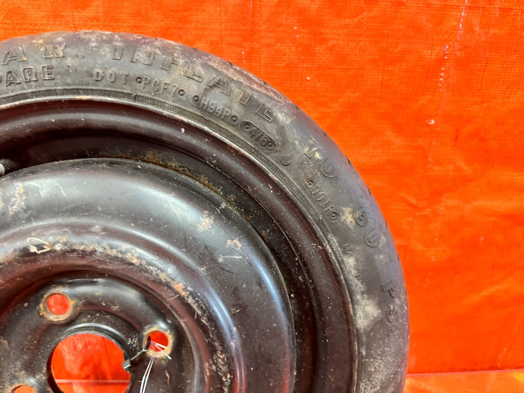 92 00 HONDA CIVIC   4x100   EMERGENCY / BACK UP / SPARE TIRE   OEM FACTORY 2872