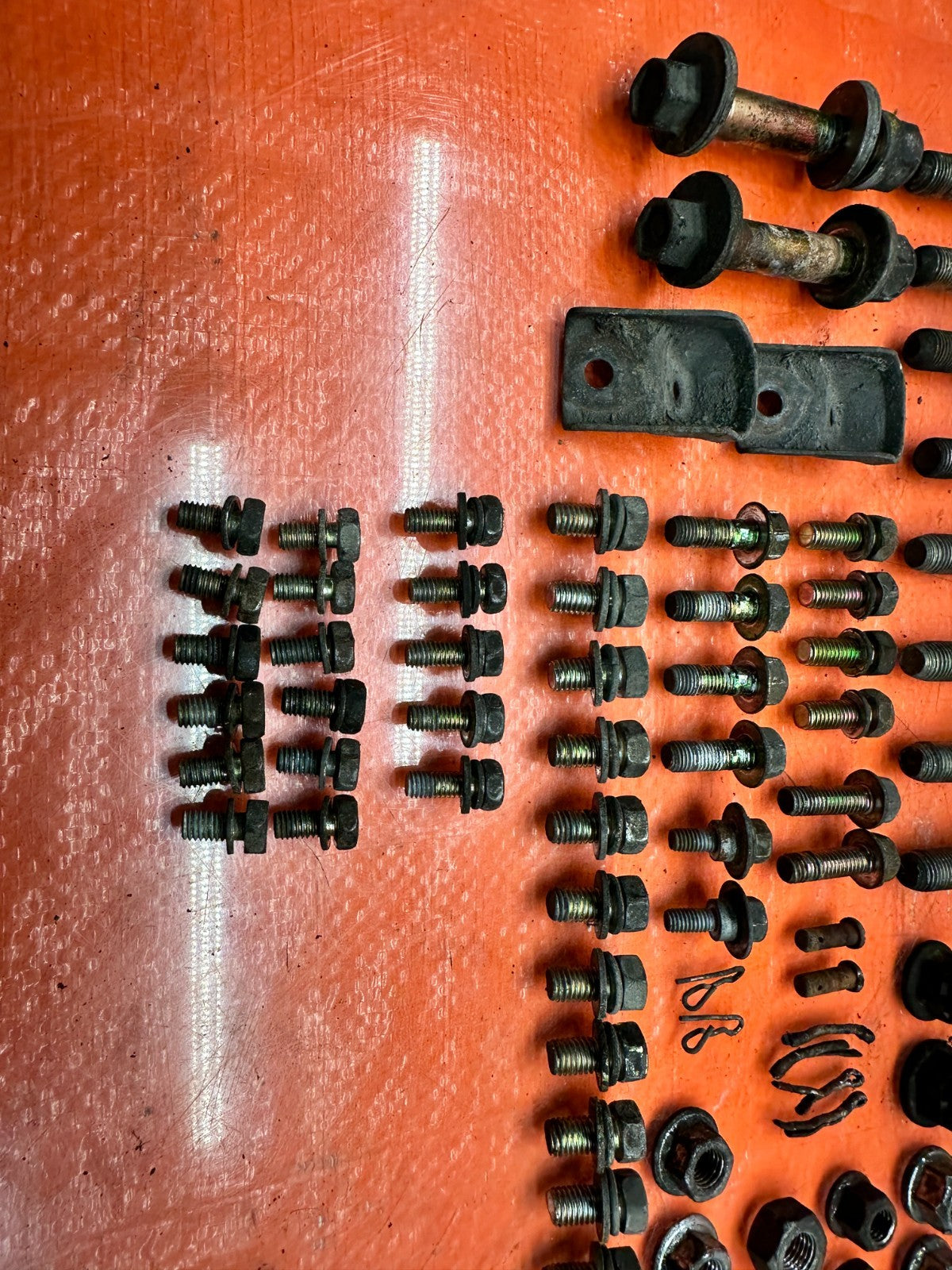 92 96 HONDA PRELUDE REAR TRAILING ARM HARDWARE BOLTS OEM #3328