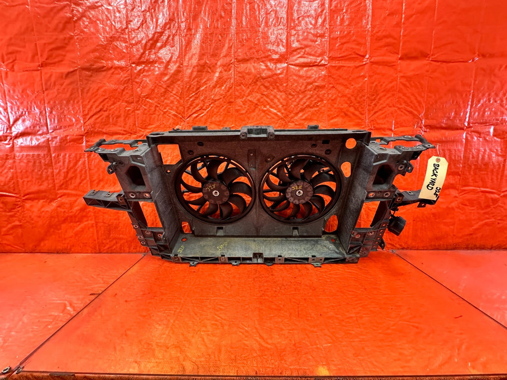 08 15 INFINITI G37 & Q60   2D COUPE   RADIATOR SUPPORT W/ COOLING FANS OEM #3280