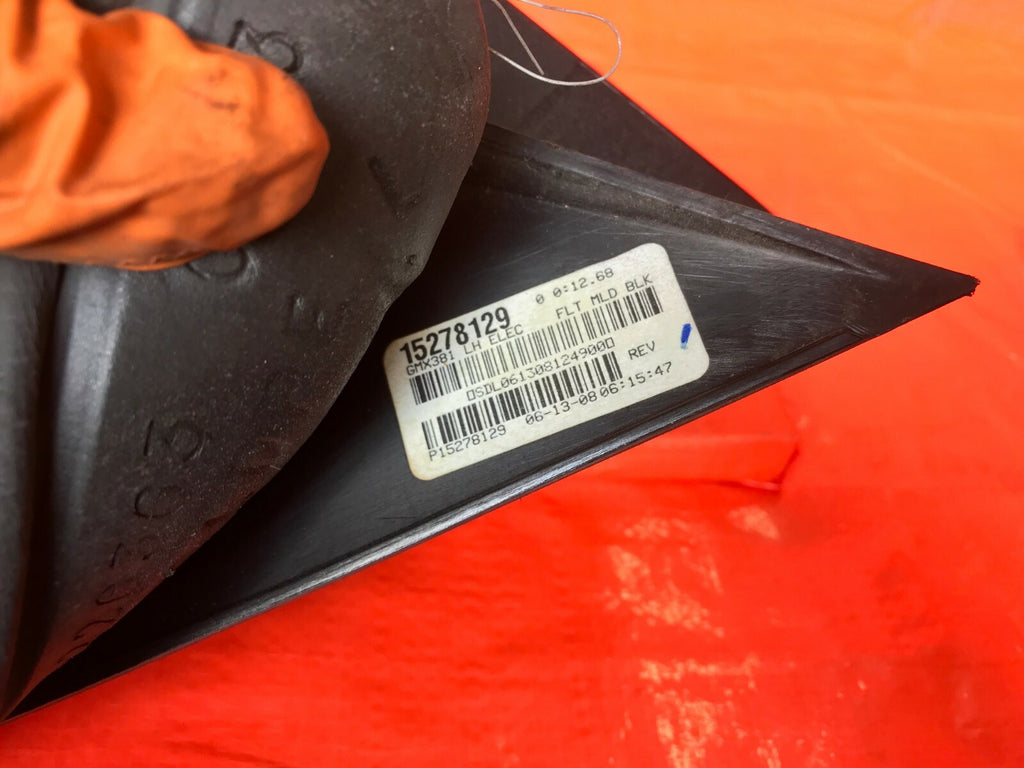 OEM 2007 2008 2009 PONTIAC G6 DRIVER LEFT SIDE VIEW MIRROR   3 PLUG   BLACK 6