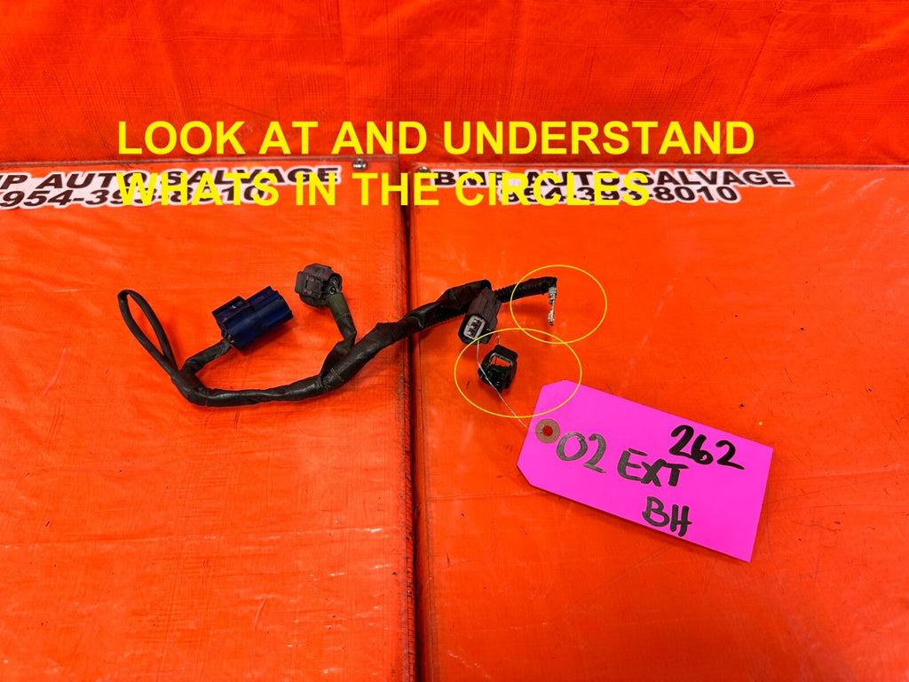 2004 04 NISSAN 350Z   O2 SENSOR OXYGEN SENSOR EXTENSION SUB HARNESS   OEM #2620