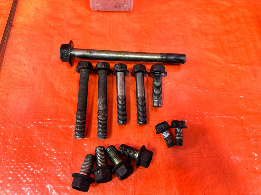 04 08 ACURA TSX   REAR ENGINE MOTOR MOUNT BOLTS HARDWARE   OEM FACTORY #3220