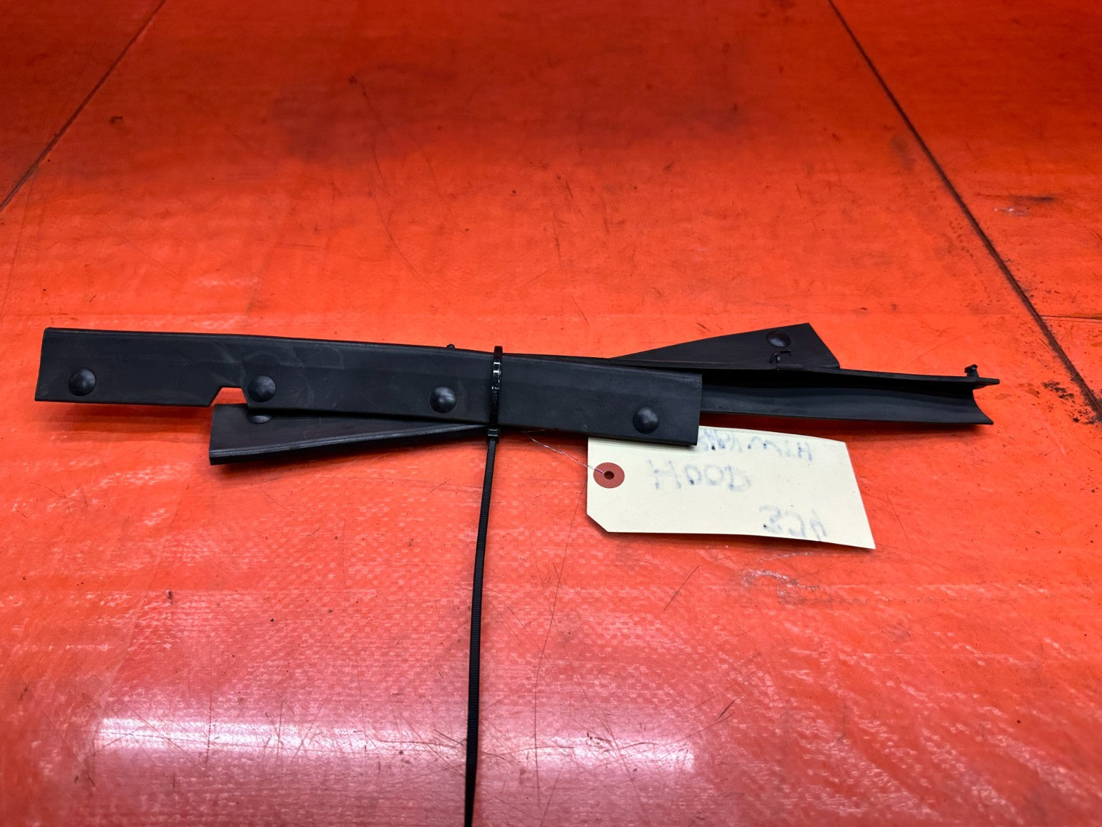 13 15 HONDA CIVIC SI 4D 2.4L FRONT HOOD RUBBER WEATHERSTRIP SEAL SET OEM #3344