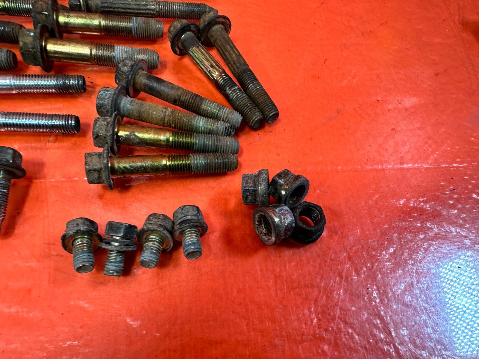 92 95 HONDA CIVIC REAR LOWER CONTROL / TRAILING ARM TO CHASSIS BOLTS OEM OEM 3272