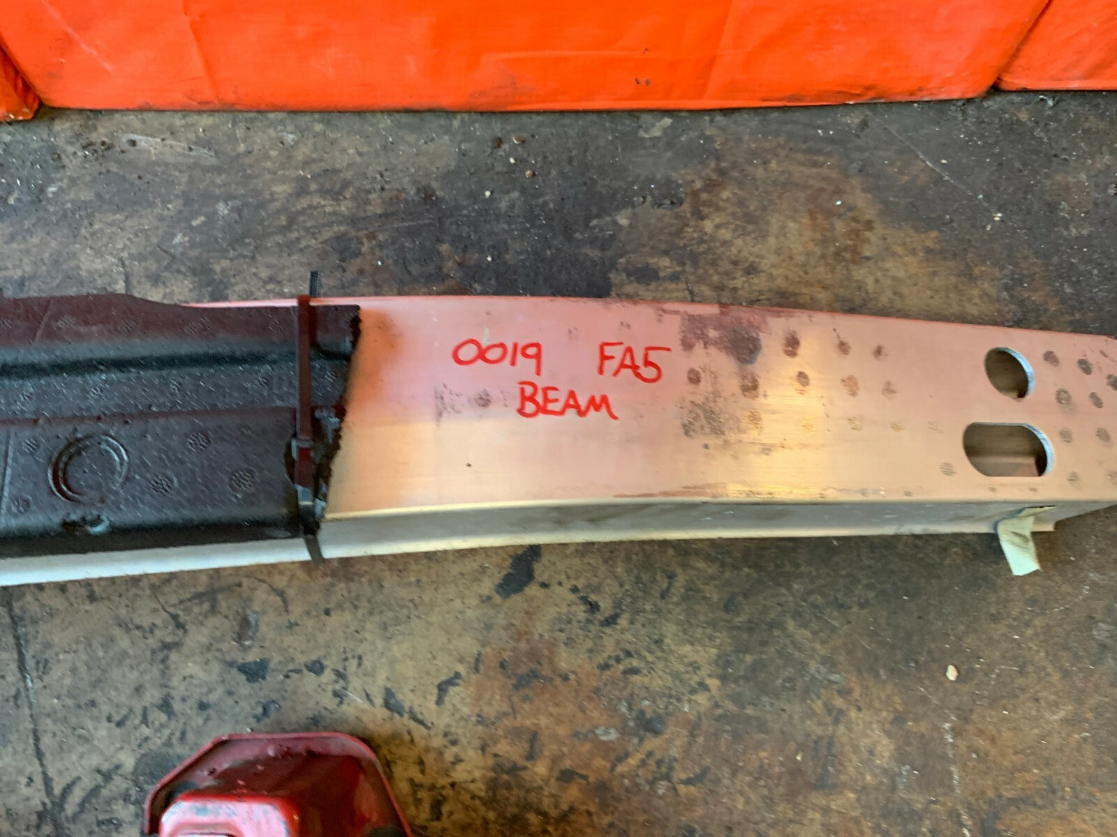 OEM 2008 HONDA CIVIC SI SEDAN   FRONT RE REINFORCEMENT BAR BEAM W/ BRACKETS5