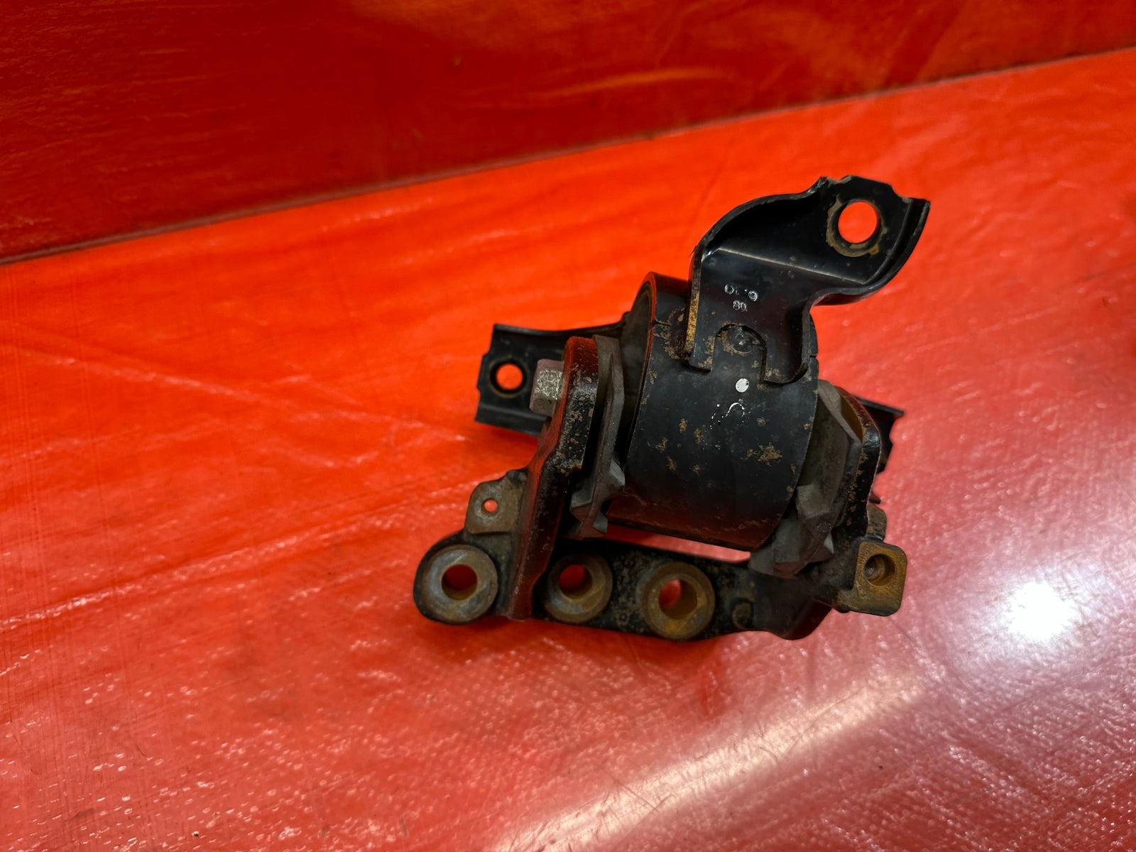 08 15 LANCER EVOLUTION X EVO 10 MR   RIGHT ENGINE MOTOR MOUNT W/ BRACKET OEM 21414