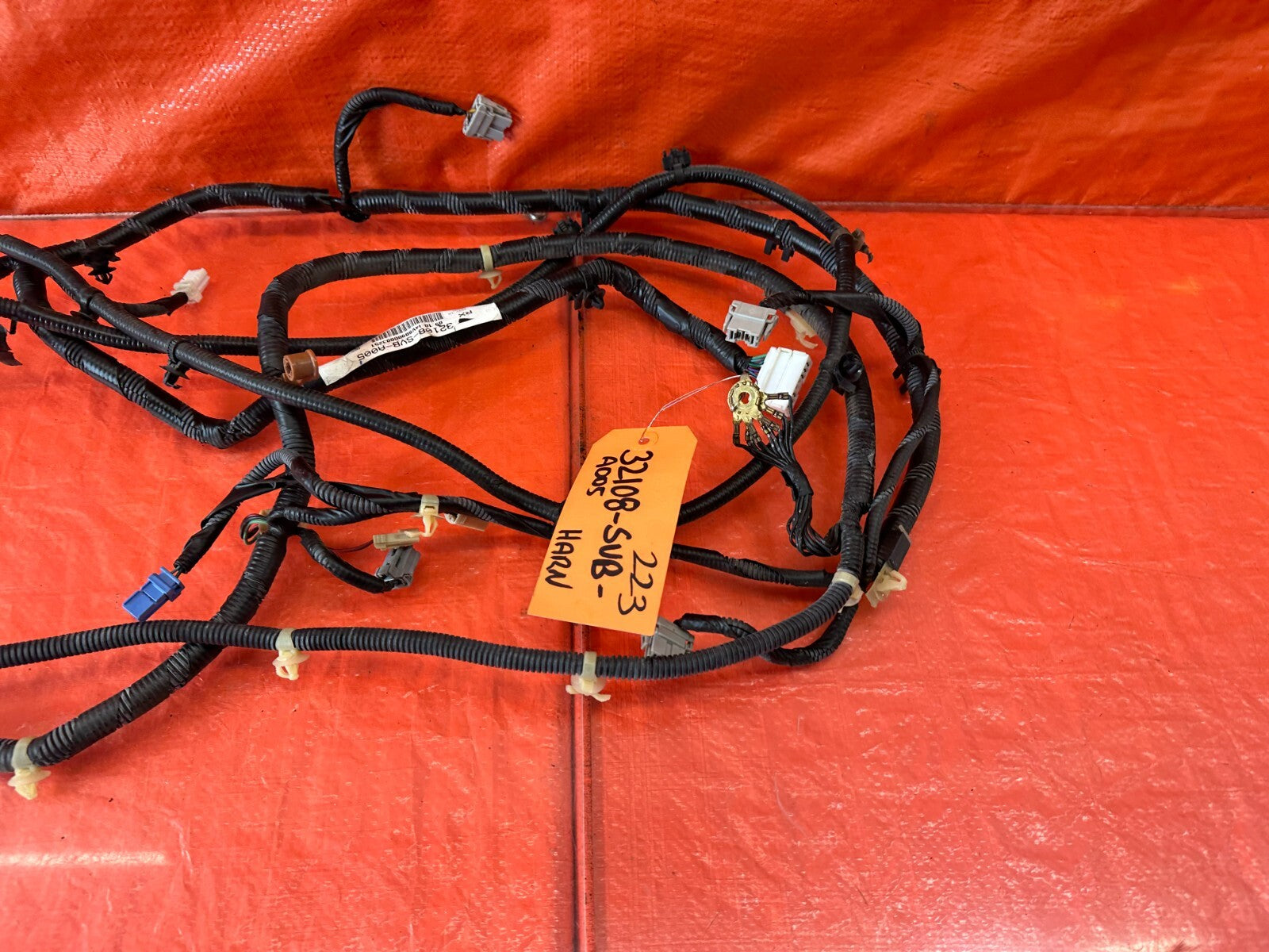 06 11 HONDA CIVIC SI 2D   REAR TAIL LIGHT LAMP WIRING HARNESS WIRE LOOM OEM #2233