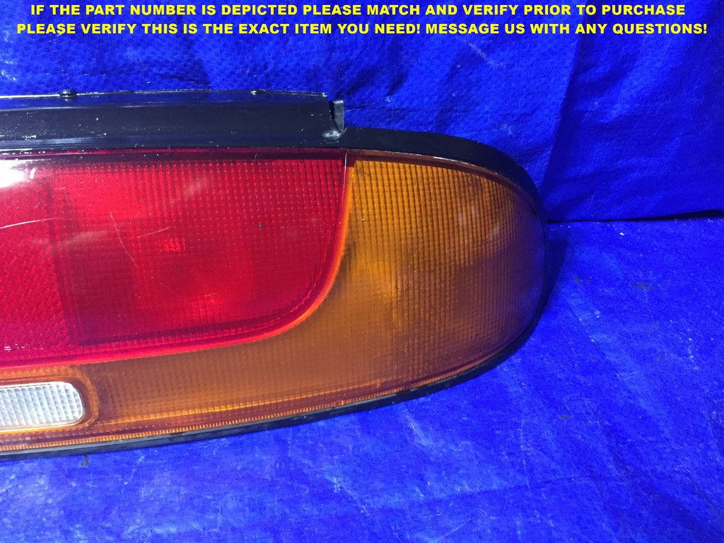 OEM 1991 1992 1993 NISSAN 100NX PASSENGER RIGHT TAIL LIGHT 91 92 93 R RH3