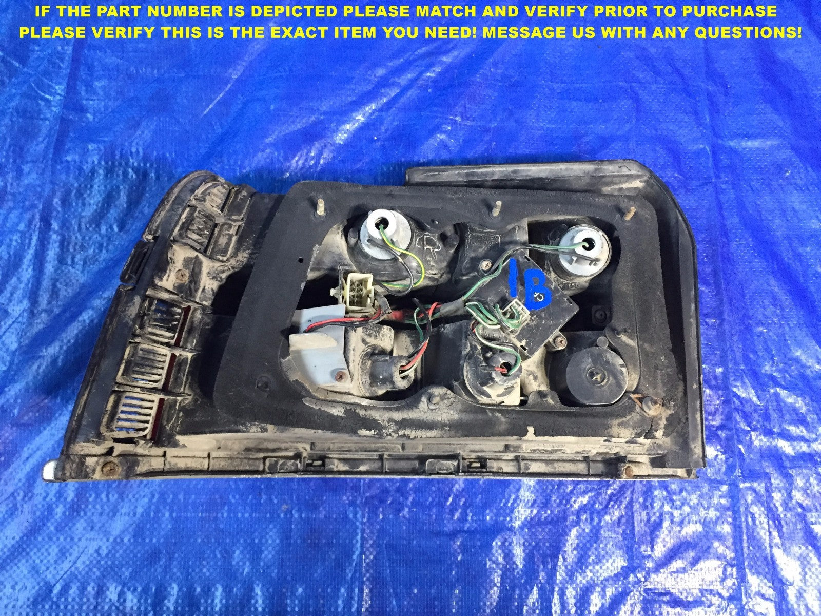 OEM 1986 1987 1988 86 87 88 ACURA LEGEND PASSENGER RIGHT TAIL LIGHT 1B4