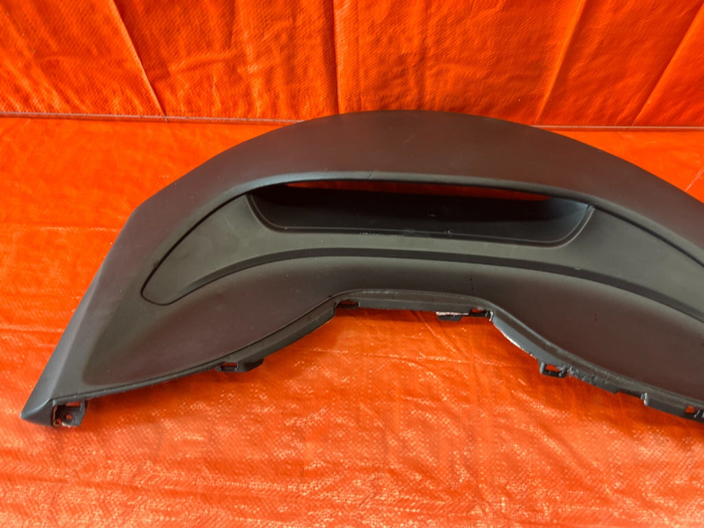 06 11 HONDA CIVIC SI UPPER DASH DASHBOARD SPEEDOMETER BEZEL TRIM PLASTIC OEM 1296