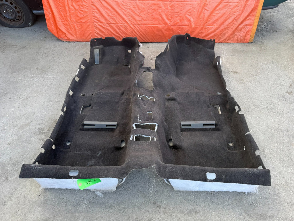 08 15 INFINITI G37 & Q60    2D COUPE   INTERIOR FLOOR CARPET RUG MAT BLACK OEM7