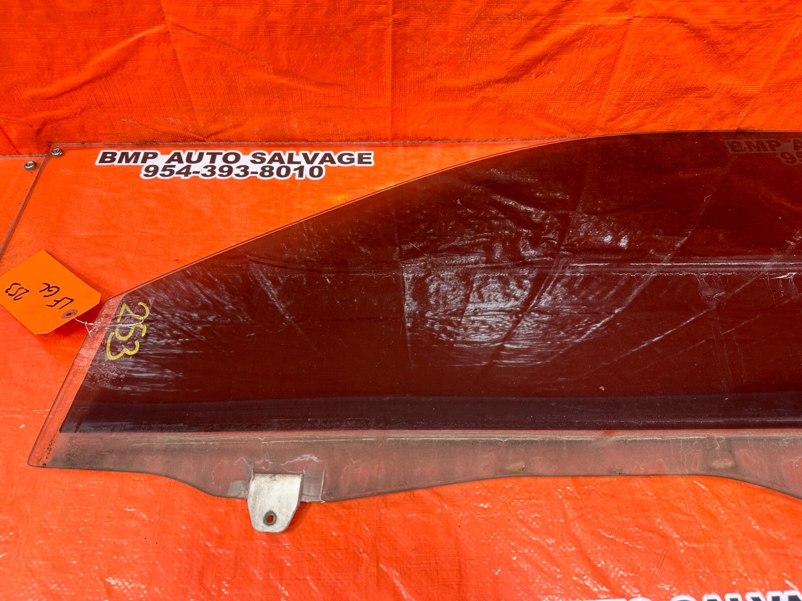 94 01 ACURA INTEGRA 2D   DRIVER LEFT FRONT   WINDOW GLASS   OEM OE FACTORY #2534