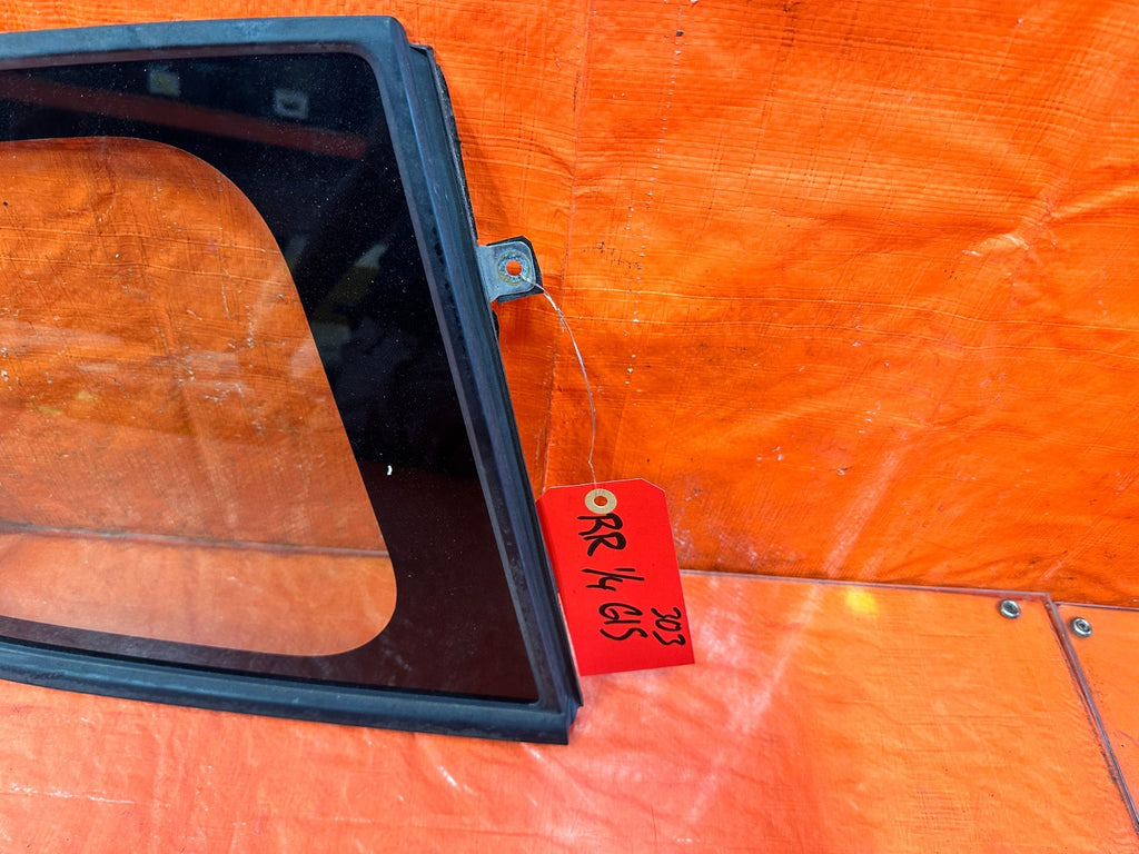 04 11 MAZDA RX8 RX 8   PASSENGER RIGHT REAR DOOR GLASS WINDOW   OEM #3031