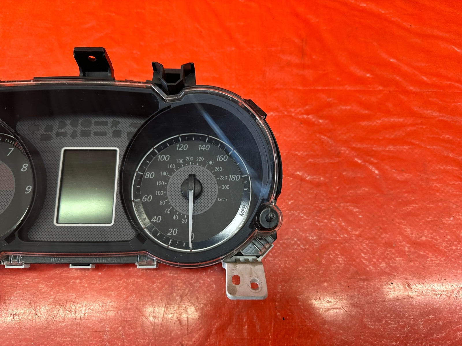 08 LANCER EVOLUTION X EVO 10 MR   AUTOMATIC INSTRUMENT GAUGE CLUSTER   OEM #2144