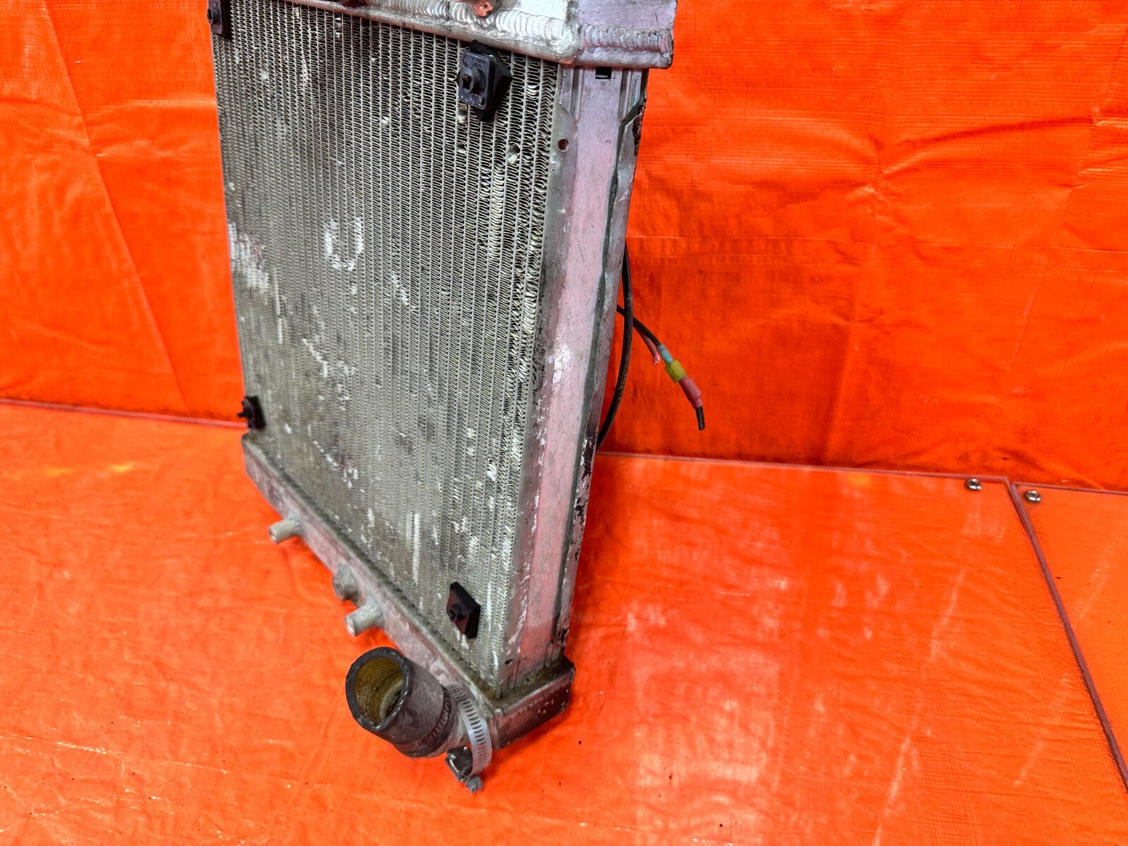 88 91 HONDA CRX   1/2 STYLE   KOYO ALUMINUM RADIATOR W/ PERMA COOL FAN   #27713