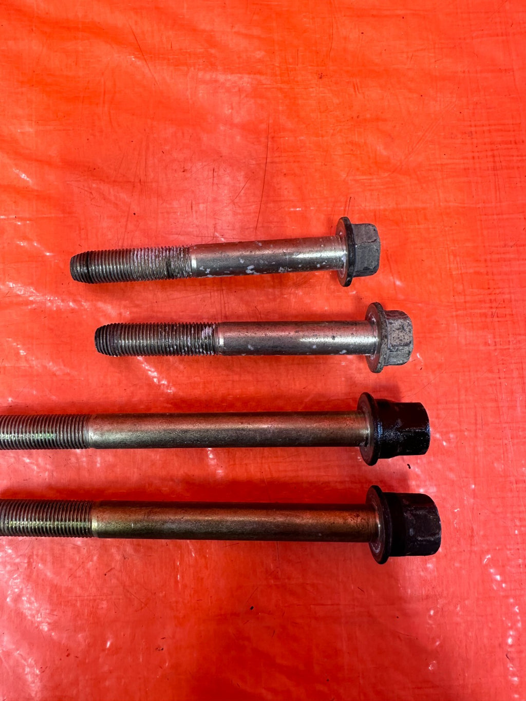 97 01 HONDA PRELUDE   REAR SUBFRAME CROSSMEMBER CARRIER BOLTS   OEM #2595