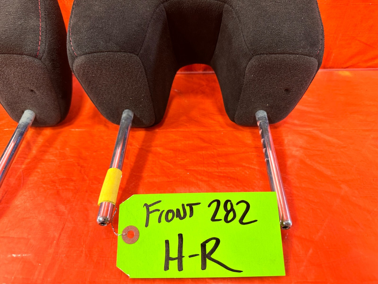 06 11 HONDA CIVIC SI   FRONT SEAT HEAD REST   LEFT & RIGHT   OEM FACTORY #2821
