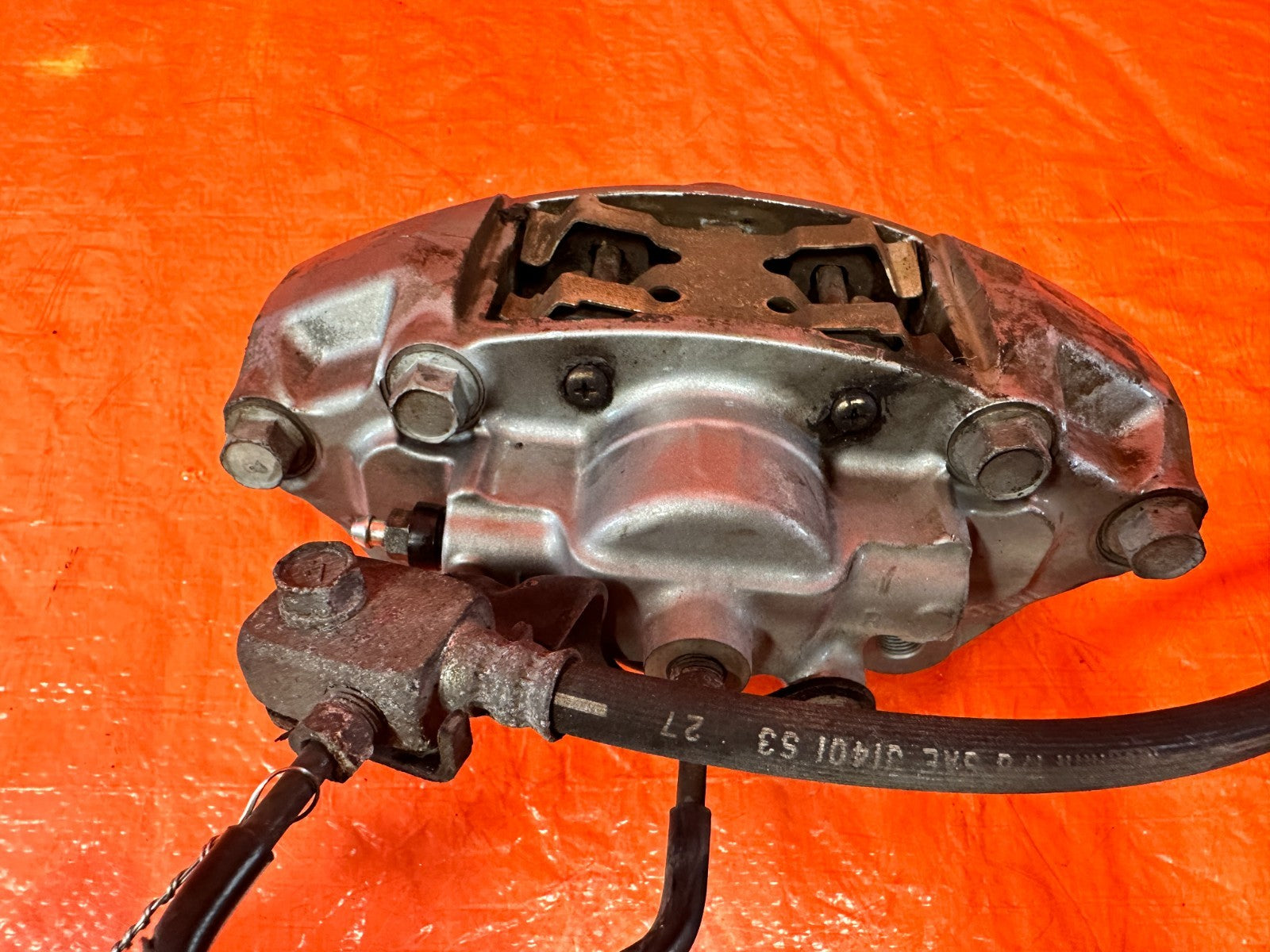 08 15 G37 Q60 14 23 Q50 SPORT   AKEBONO   DRIVER LEFT REAR CALIPER OEM 3283