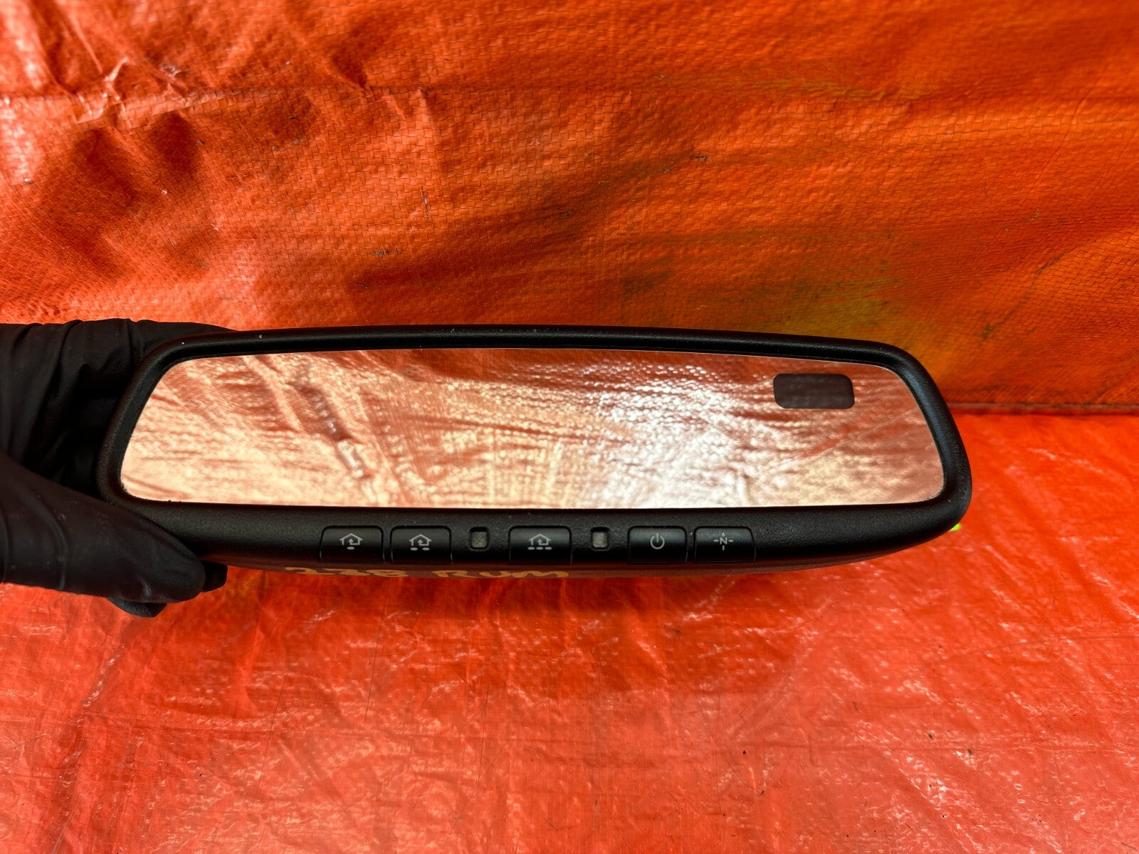 09 13 INFINITI G37 SEDAN   REAR VIEW MIRROR W/ COMPASS   OEM FACTORY #2382