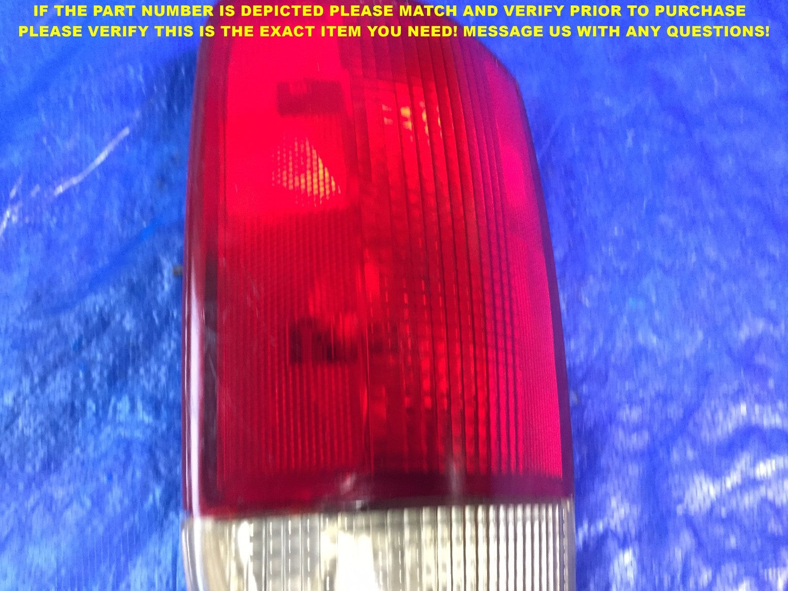 OEM 95 96 97 98 99 00 01 02 03 04 CHEVROLET BLAZER DRIVER LEFT TAIL LIGHT 1B2