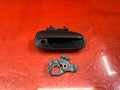 96 00 HONDA CIVIC   PASSENGER RIGHT EXTERIOR DOOR HANDLE   W/ BRACKET   OEM #2010