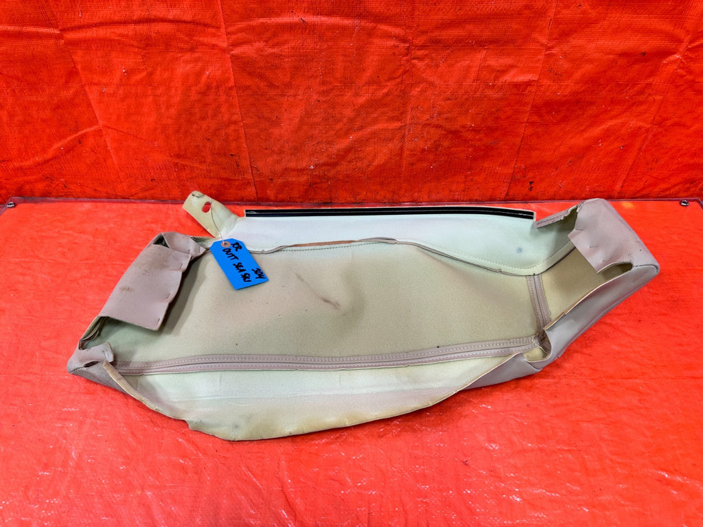 04 08 ACURA TSX   PASSENGER RIGHT REAR OUTER SEAT SKIN WRAP TAN OEM 3042