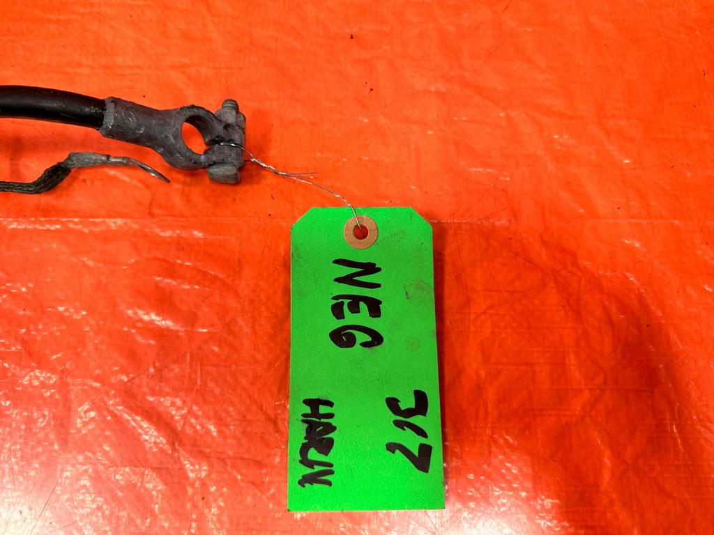 90 91 HONDA CIVIC HATCHBACK   NEGATIVE TERMINAL BATTERY GROUND WIRE HARNESS 3174