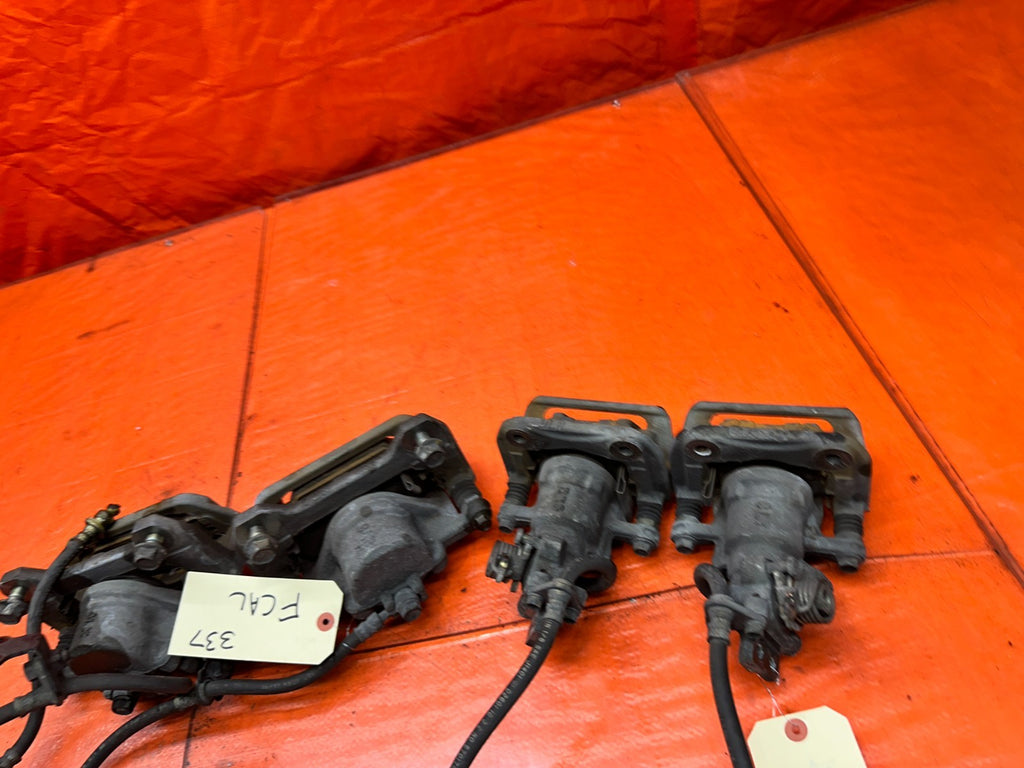 00 03 HONDA S2000 AP1 FRONT REAR BRAKE CALIPERS BRACKETS PADS SET LEFT RIGHT #3317