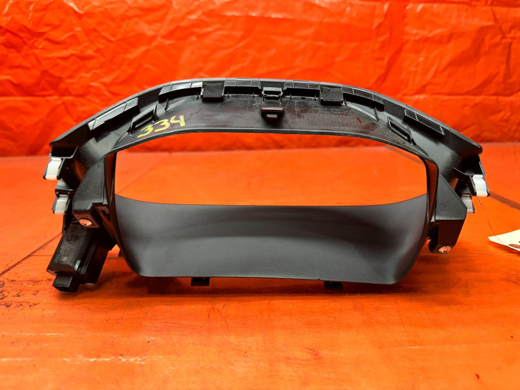 13 15 HONDA CIVIC SI 4D 2.4L GAUGE CLUSTER BEZEL TRIM W/ RED PUSH START OEM #3348