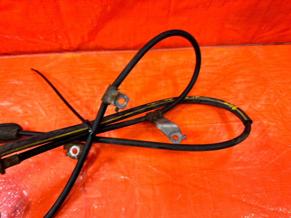 12 15 HONDA CIVIC SI 2D COUPE PASSENGER RIGHT REAR EMERGENCY BRAKE CABLE OEM 2686