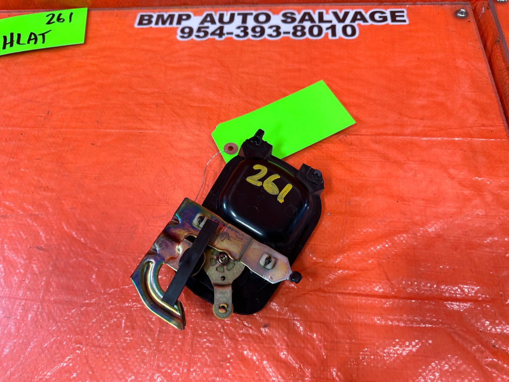02 10 LEXUS SC430 TRUNK LID LATCH LOCK ACTUATOR INTERIOR RELEASE HANDLE OEM #2616