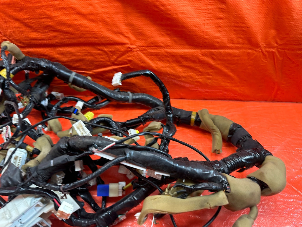 2008 INFINITI G37 2D COUPE BASE MAIN DASHBOARD DASH WIRING HARNESS WIRE LOOM 2077