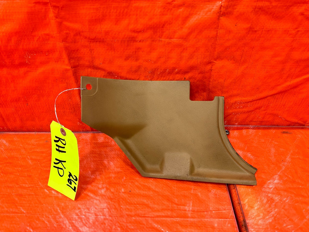 90 93 MAZDA MX 5 MIATA   KICK PANEL   PASSENGER RIGHT SIDE   BROWN TAN OEM #2670