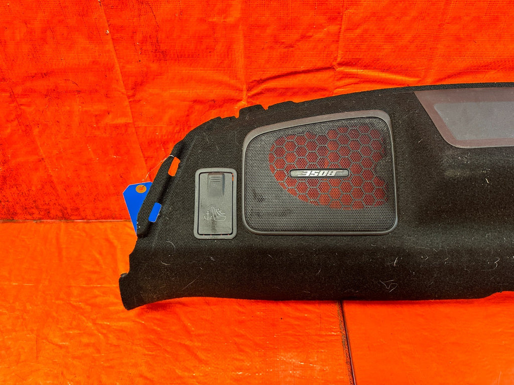 08 15 INFINITI G37 & Q60   2D COUPE   REAR UPPER TRUNK TRIM / SPEAKER COVER TRAY7