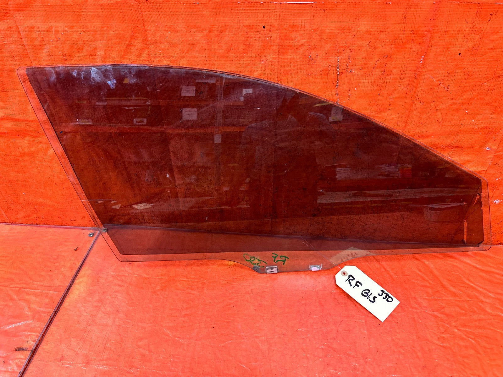 04 08 ACURA TSX RIGHT PASS FRONT DOOR WINDOW DOOR GLASS OEM #3300