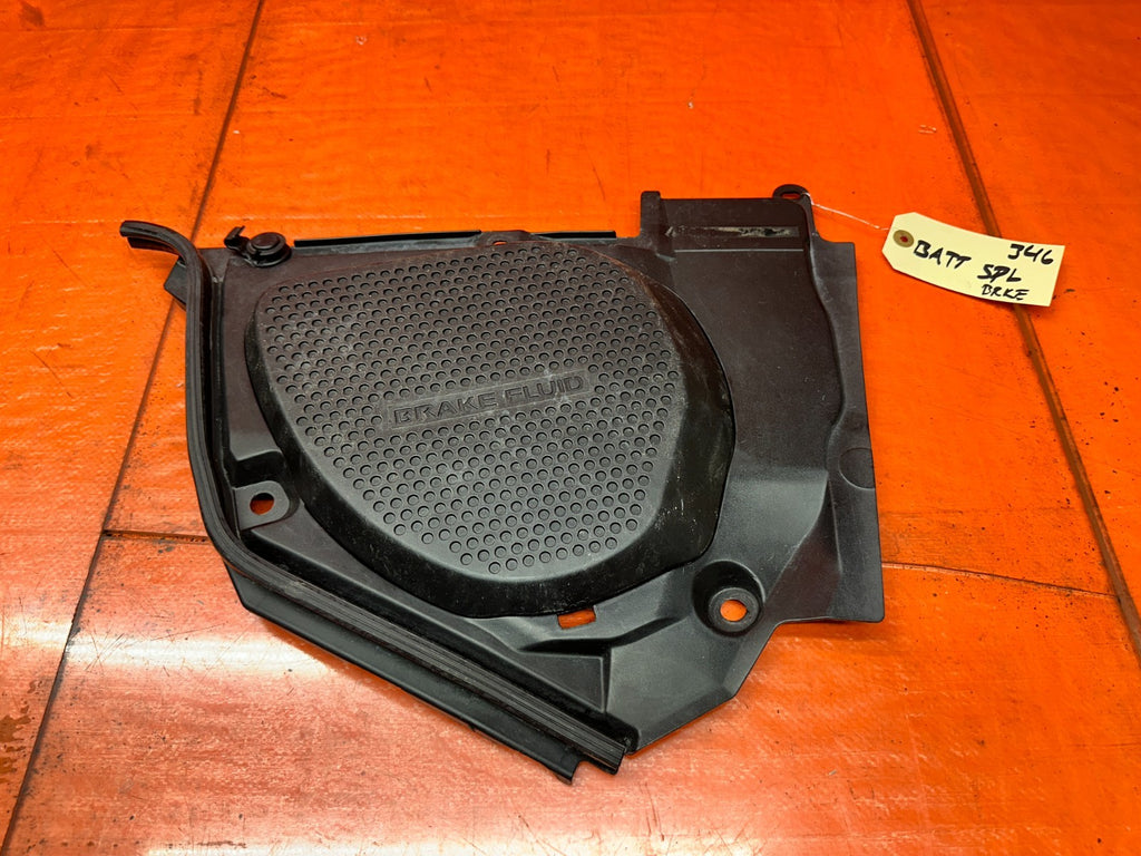 03-08 NISSAN 350Z BRAKE FLUID RESERVOIR TANK CAP COVER TRIM OEM #3460