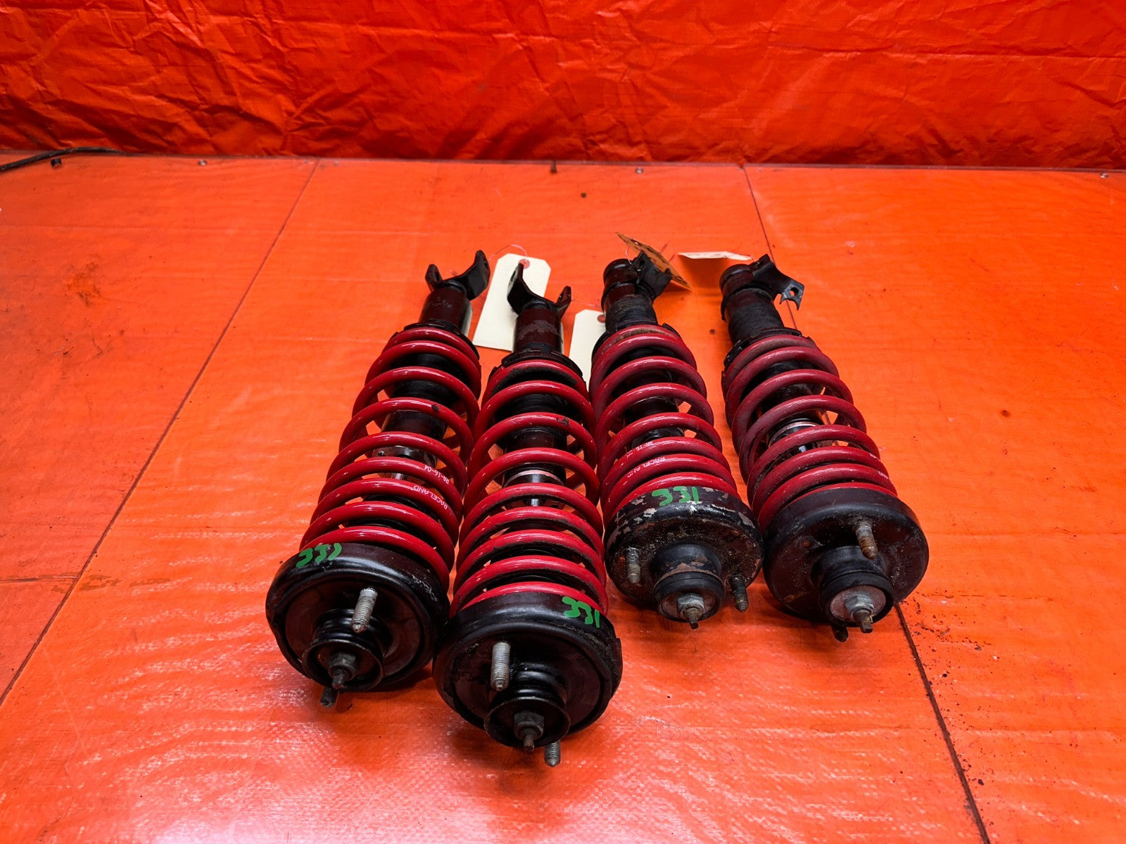 94 01 ACURA INTEGRA RACELAND ADJUSTABLE SUSPENSION COILOVERS SET #33111