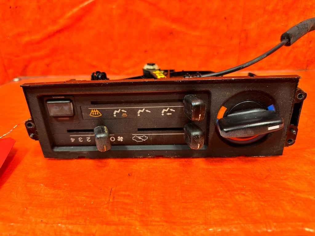 90 91 HONDA CIVIC HATCHBACK HVAC AIR CONDITIONING AC HEATER CLIMATE CONTROL  3252