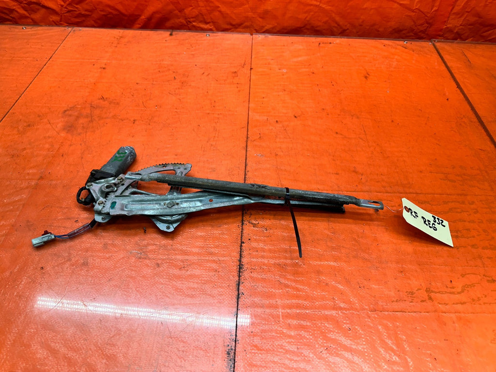 92 96 HONDA PRELUDE RIGHT PASSENGER WINDOW REGULATOR OEM #3320
