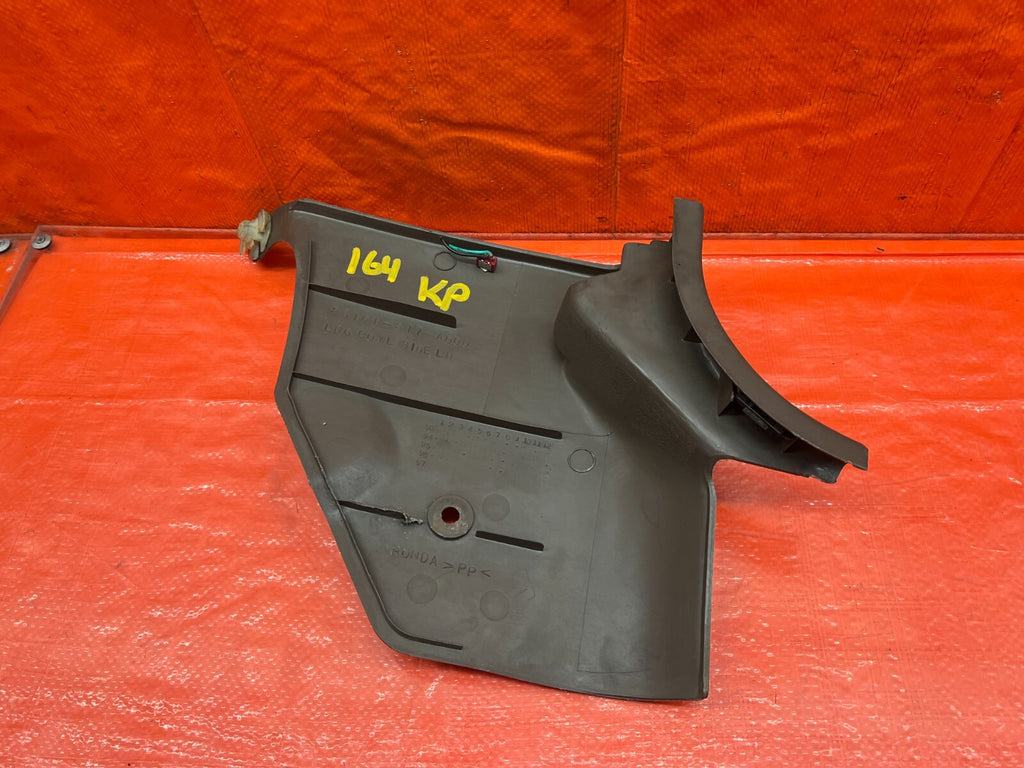 94 01 ACURA INTEGRA   KICK PANEL   PASSENGER RIGHT SIDE   TAN COLOR   OEM #1648
