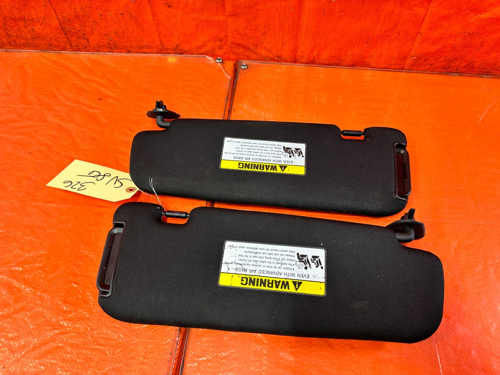 13 16 HYUNDAI GENESIS COUPE 3.8L   LEFT AND RIGHT SUN VISORS PAIR SET   OEM #3260