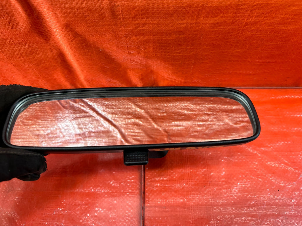 08 15 LANCER EVOLUTION EVO X 10 REAR VIEW MIRROR NON AUTO DIM NON COMPASS #2146