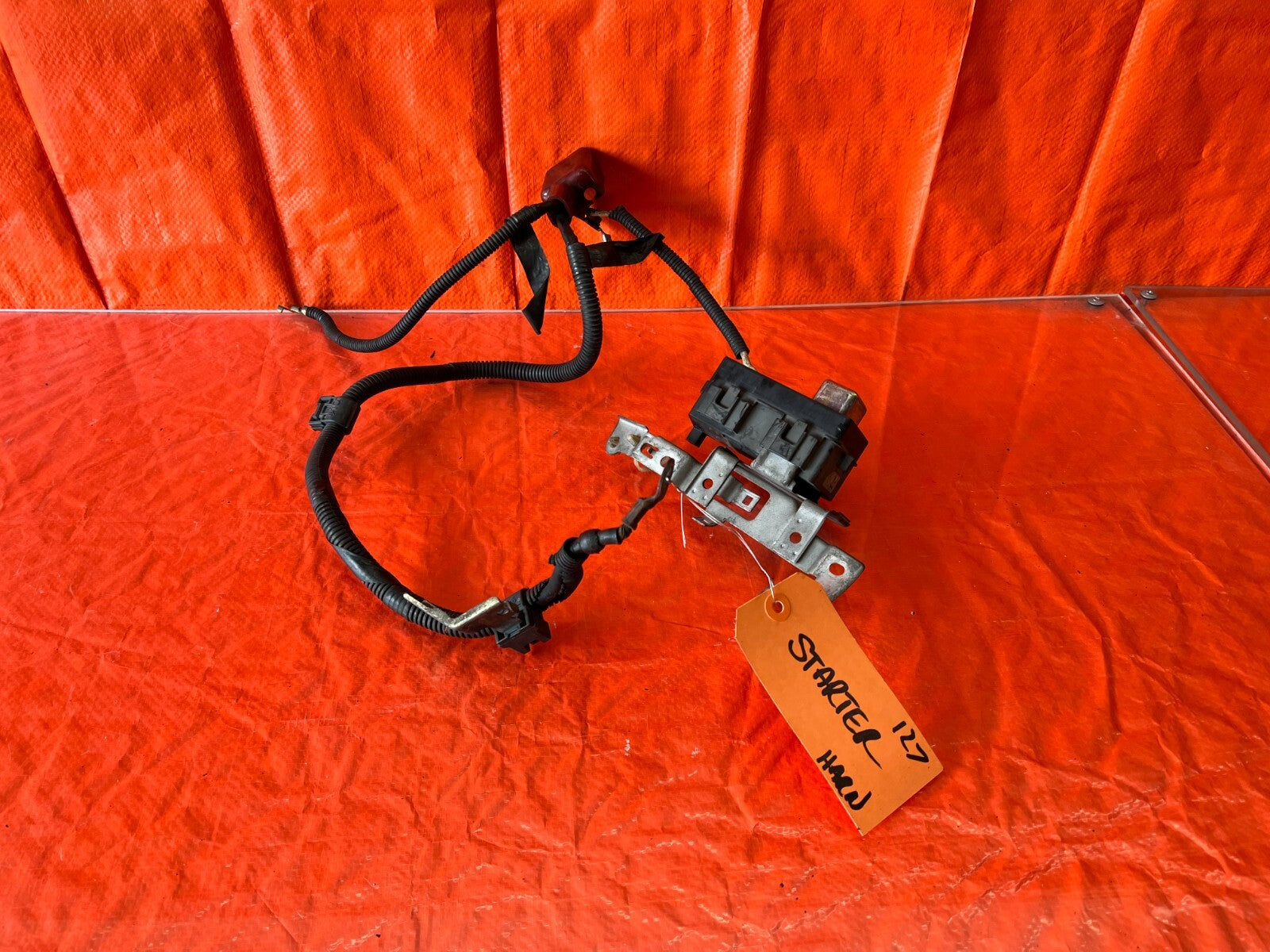 96 00 HONDA CIVIC   SEDAN EX   POSITIVE TERMINAL CHARGE STARTER HARNESS OEM #1277