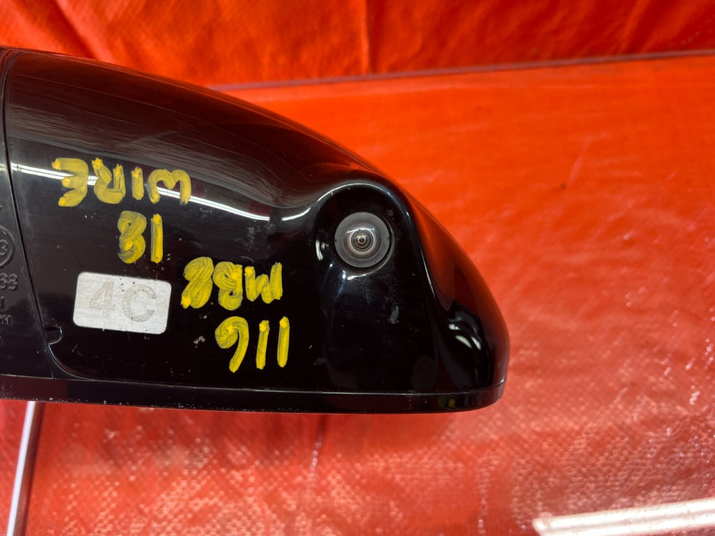 09 12 INFINITI FX50 FX35   DRIVER LEFT SIDE VIEW MIRROR W/ CAMERA BLACK OEM #1167
