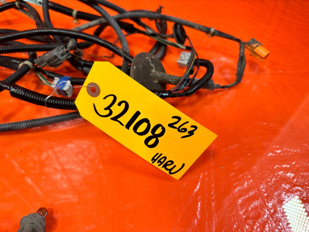 99 01 HONDA PRELUDE BASE   INTERIOR REAR TRUNK WIRING HARNESS WIRE LOOM OEM #2634